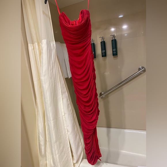 BABYBOO FASHION DEMI MADI DRESS RED XS - Picture 2 of 9